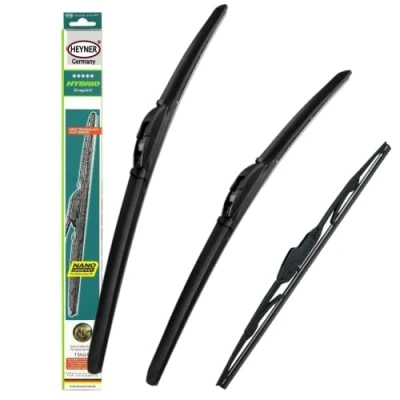 Image of Heyner Fits: Kia Sportage 2016 2021 Full Set Hybrid Wiper Blades Front Rear HH2616H11O