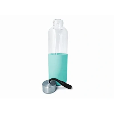 Image of Nerthus FIH 402 600 ml Glass Bottle Turquise. BPA Free