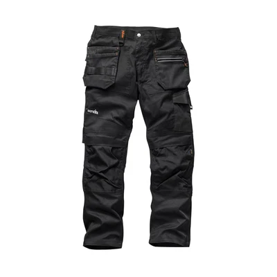 Image of Scruffs Trade Flex Trouser Black 30S