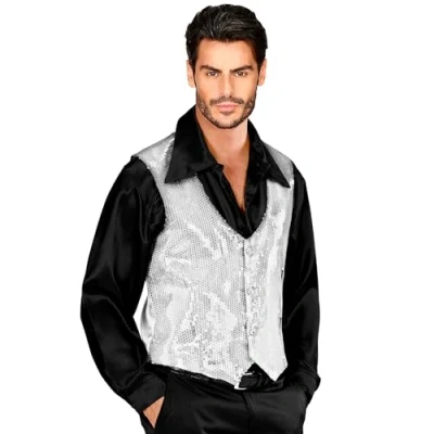 Image of Widmann 9322G ? Sequins Vest for Men
