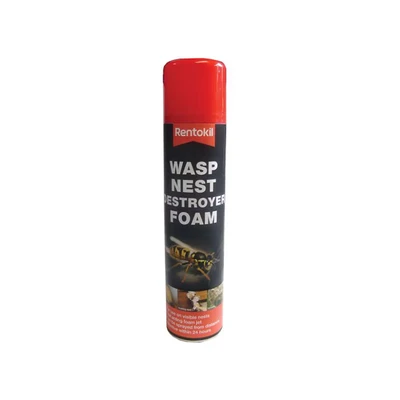 Image of Rentokil Wasp Nest Destroyer Foam Aerosol 300ml