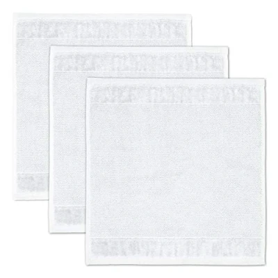 Image of Möve Set of 3 soap Cloths, Snow, 30 x cm