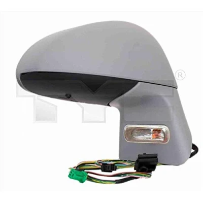 Image of 6325G2, 8149ZW, 8151JJ, 815286 Wing mirror TYC 305 0120 Left primed for electric adjustment, Convex, Heatable CITROËN: C4 I Hatchback