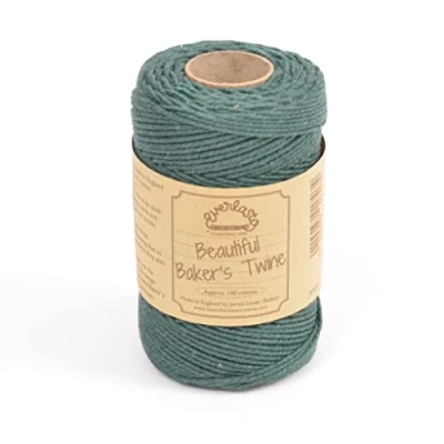 Image of 100m Everlasto &#039;Solid&#039; Beautiful Baker&#039;s Cotton Craft Twine (2mm Approx) (Moss Green)