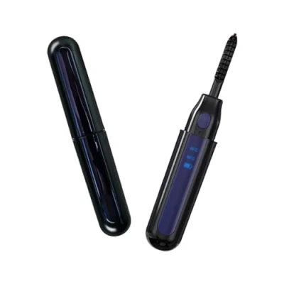 Image of Heated Eyelash Curler, Portable Makeup Electric Curling, Professional Eye Lash Curler for Beauty Styling Curling Tools Women(Black)