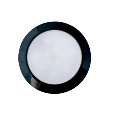 Image of Marvix LED 12V 24V Spot Light Black Surface Mounted Downlight Dimmable IP66 Waterproof Motorhome, Caravan, Campervan, Boat Lighting