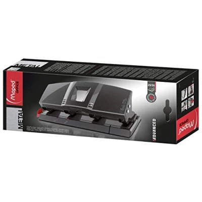 Image of Maped Office Advanced Grey Four Hole Metal Punch (25 sheets)