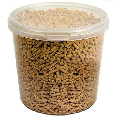 Image of GardenersDream Insect Suet Pellets Garden Wild Bird Food Mix Balanced and Healthy Feed Mixture Nutritious Flavoured Pellet Contains Tasty High Energy Vitamins Minerals (5L Tub)