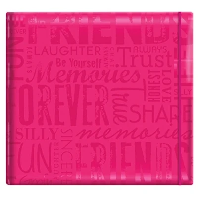 Image of MBI 848120 12 x Inch Gloss Post Bound Scrapbook, Friends