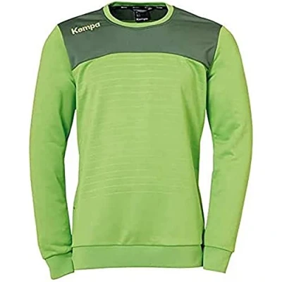 Image of Kempa Emotion 2.0 Training Top Longsleeve Men&#039; S Hope Green/Dragon Green, 4X Large