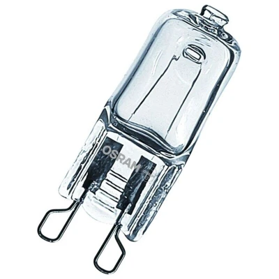 Image of Osram 40w 230v G9 66740 Halopin Oven Rated Halogen Lamp