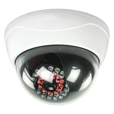 Image of Konig Dummy Cctv Dome Camera With Ir Leds That Light Up In Dark