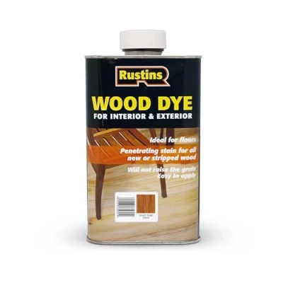Image of Rustins Wood Dye Light Teak 250ml