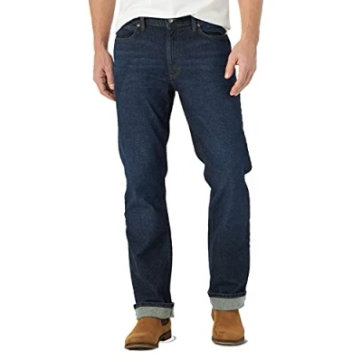 Image of Lee Men&#039;s Legendary Regular Fit Bootcut Jean, Rinse, 36W x 30L