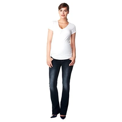 Image of Noppies Women&#039;s Maternity Damen Bootcut Jeans Jade