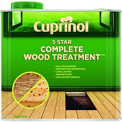 Image of Cuprinol CUP5ST25L 2.5 Litre Five Star Complete Wood Treatment