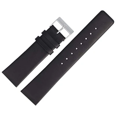 Image of Skagen 233XXLSLN Watch Strap 22 mm Leather Black