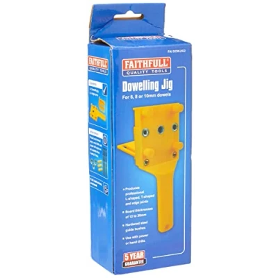 Image of Faithfull Woodworking Dowel Jig for 6,8 &amp; 10mm