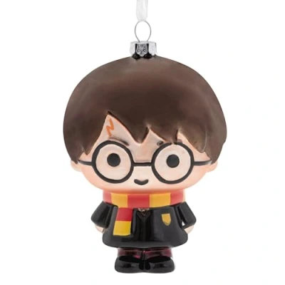 Image of Hallmark Harry Potter Christmas Ornament, Blown Glass