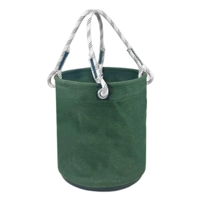 Image of Canvas Bucket Purpose Tool Truck Organizers with Bottom Bag for Store Work Accessory