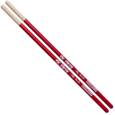 Image of Vic FIrth World Classic® Timbale Signature sticks SAA Alex Acuña &#039;Conquistador&#039; Red