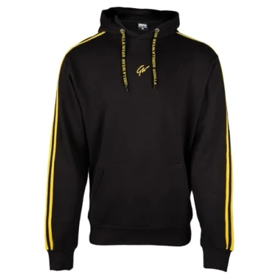 Image of Banks Oversized Hoodie Black/Yellow XXL