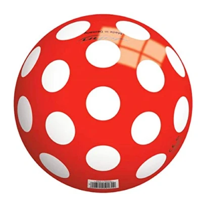 Image of John GmbH 50131 Colourful Mushroom Ball 9 Inches Multi Coloured