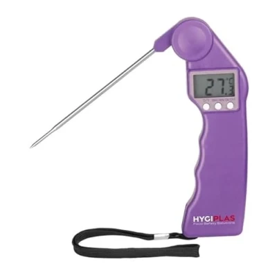 Image of Hygiplas EasyTemp Thermometer Purple
