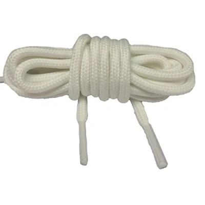 Image of Big Laces Round Shoelaces White 45cm [Apparel]