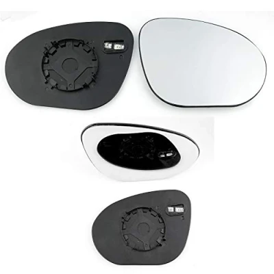 Image of Fits Nissan Juke, For 2010 to 2014 Heated Base Convex Wing Mirror RIGHT HAND (UK Driver Side)