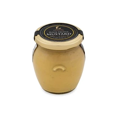Image of TruffleHunter Black Truffle Mustard Dijon Gourmet Condiments 180g
