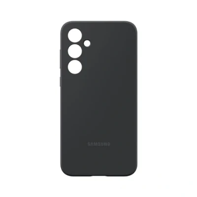 Image of Samsung Silicone Back Cover Black Galaxy A35 5G