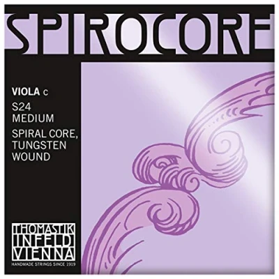 Image of Thomastik S24W Einzelsaite für Viola 4/4 Spirocore C Saite Spiralkern Wolfram umsponnen, weich