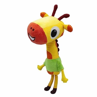 Image of BANDAI Milo Giraffe Teddy Plush Toys 20cm Lofty Toy from the Animated Series Cute and Cuddly Boys Girls with Soft Touch Material Adorable Cartoon Animals for Kids