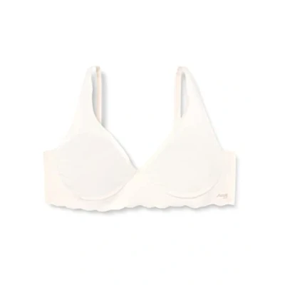 Image of Sloggi Women&#039;s Zero Microfibre 2.0 H Soft Bra Molded, Angora, XL