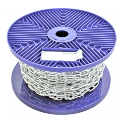 Image of Centurion MC38L 30M Straight Link Steel Chain, 4mm x 19mm, Welded for Extra Strength, Zinc Plated, Various, One Size