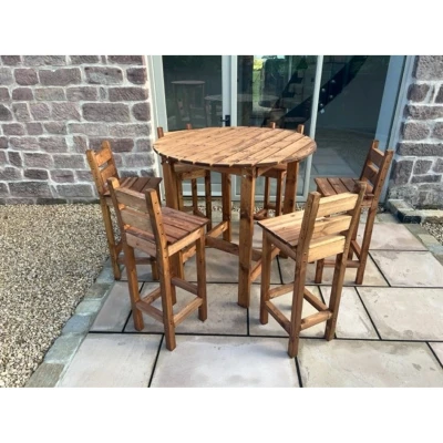 Image of Charles Taylor Alfresco Deluxe Six Seater Table Set W2000 D2000 H1100 Weight 79kg