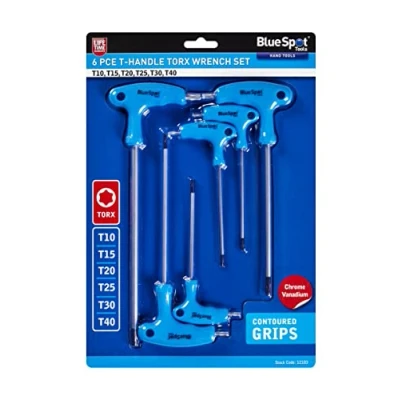 Image of Blue Spot Tools 12183 6 Piece T Handle Torx Screwdrivers