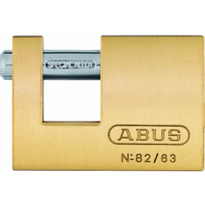 Image of ABUS 11572 Monoblock Brass Shutter Padlock with 8502 Alike Keyed