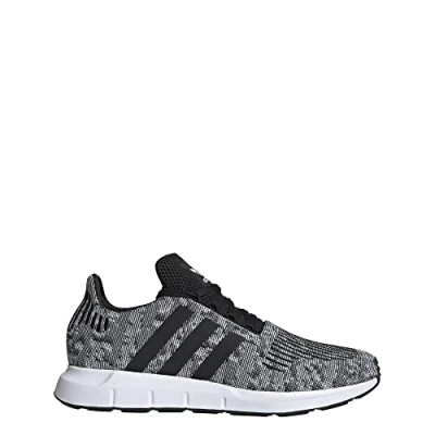Image of adidas Originals Mens Swift Run Running Shoes Color White/Black