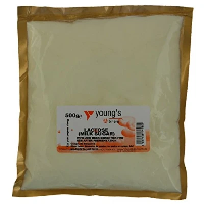 Image of Lactose Milk Sugar Wine &amp; Beer Sweetener For Use After Fermentation 500g
