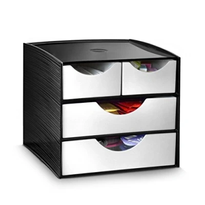 Image of CEP Storage Station 2 Small Large Drawers, Metal Grey