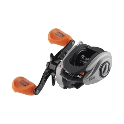 Image of Abu Garcia Max STX Low Profile Baitcast Reel, Size LP (1539731), 5 Stainless Steel Ball Bearings + 1 Roller Bearing, Synthetic Star Drag, of 15lb 6.8kg