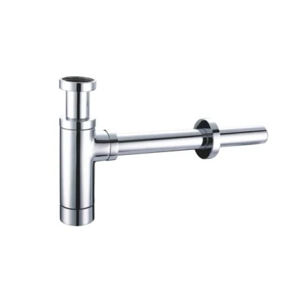 Image of Iflo 1 1/4 Designer Bottle Trap Chrome