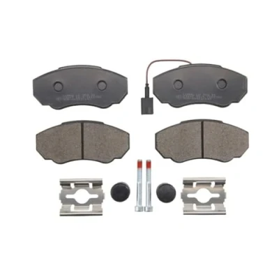 Image of 0000071772817, 71752979, 71772817, 77362219, 77364016 Brake pad set BRECK 23917 00 703 10 FIAT: Ducato III Platform / Chassis, Van