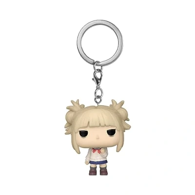Image of Funko Pop! Keychain: MHA Himiko Toga (Hideout) My Hero Academia Novelty Keyring Collectable Mini Figure Stocking Filler Gift Idea Official Merchandise Anime Fans Backpack Decor