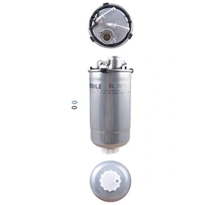 Image of 76832984 Fuel Filter MAHLE ORIGINAL KL 156/1 In Line 8mm 7,9mm VOLKSWAGEN: Polo IV Hatchback, III Hatchback