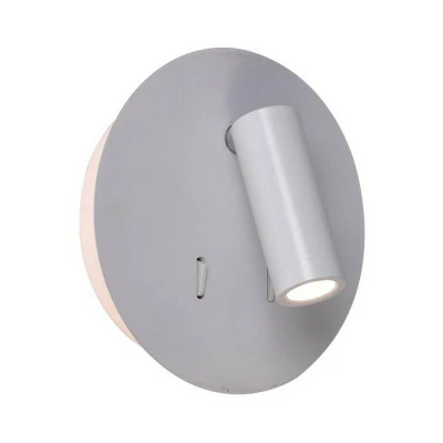 Image of Obzor Sconce Wall Lamp LED 3W+6W White