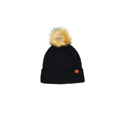 Image of Callaway Women&#039;s Hw Cg Ladies Pom Beanie Blk 22, Black, One Size UK