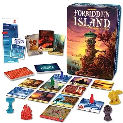 Image of Gamewright Forbidden Island Board Game Ages 10+ 2 4 Players 30 Minutes Playing Time